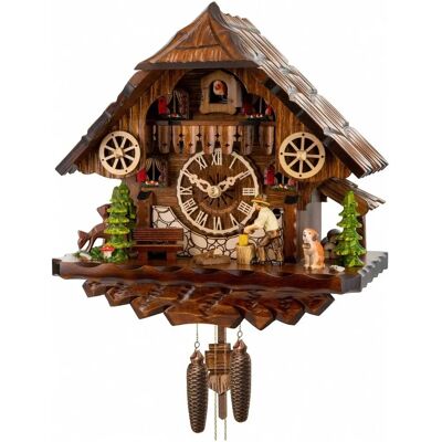 Engstler 4411 Nussbaum Kuckucksuhr - Wanduhren Engstler 4411 Nussbaum Kuckucksuhr - Wanduhren