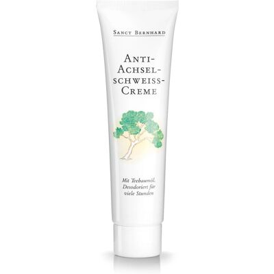 Crème Antitranspirante Sanct Bernhard Arbre à Thé et Sauge - Publicité Crème Antitranspirante Sanct Bernhard Arbre à Thé et Sauge - Publicité