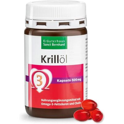 Huile de krill Sanct Bernhard - Santé cardiaque & Omega-3 - Publicité Huile de krill Sanct Bernhard - Santé cardiaque & Omega-3 - Publicité
