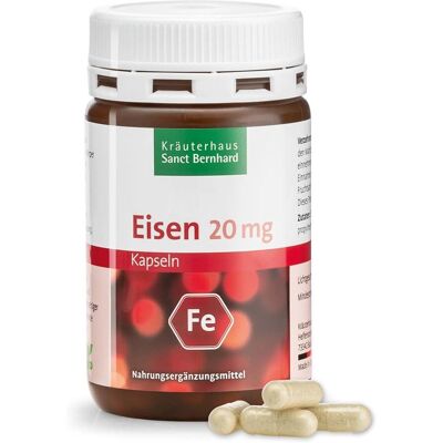 Sanct Bernhard Ferro, 120 capsule - Integratore alimentare Sanct Bernhard Ferro, 120 capsule - Integratore alimentare