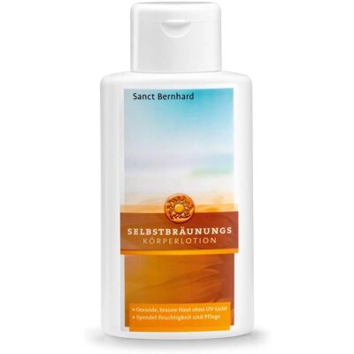 Sanct Bernhard Lozione autoabbronzante - Naturale, Idratante, No Grasso Sanct Bernhard Lozione autoabbronzante - Naturale, Idratante, No Grasso