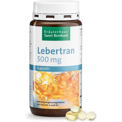 Sanct Bernhard Capsule di Olio di Fegato di Merluzzo - Salute e Vista Sanct Bernhard Capsule di Olio di Fegato di Merluzzo - Salute e Vista
