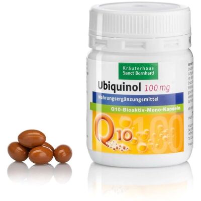 Sanct Bernhard Koenzym Q10 - Ubiquinol, 75 kapsułek - Suplement diety Sanct Bernhard Koenzym Q10 - Ubiquinol, 75 kapsułek - Suplement diety