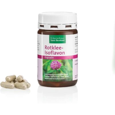 Sanct Bernhard Trifoglio rosso Isoflavoni capsule per comfort menopausale - Integratore Sanct Bernhard Trifoglio rosso Isoflavoni capsule per comfort menopausale - Integratore