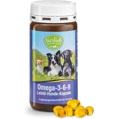 Suplement diety Tierlieb Omega 3-6-9 - 180 kapsułek Suplement diety Tierlieb Omega 3-6-9 - 180 kapsułek