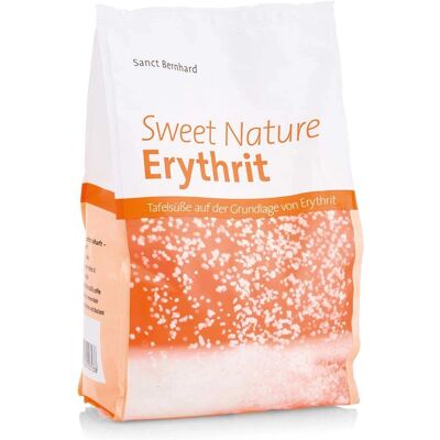 Sanct Bernhard Eritritolo Nature - Sostituto naturale dello zucchero - 1kg Sanct Bernhard Eritritolo Nature - Sostituto naturale dello zucchero - 1kg