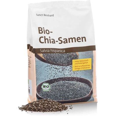 Semi di chia biologici Sanct Bernhard - 1000g Semi di chia biologici Sanct Bernhard - 1000g