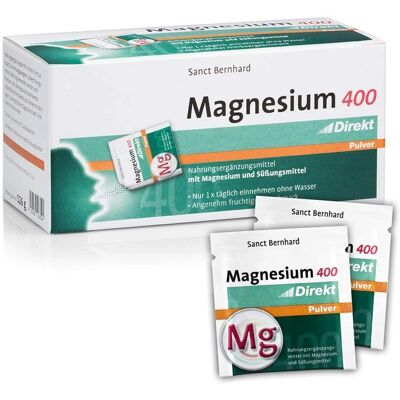 Magneseum Sanct Bernhard 400mg w Proszku - Suplement diety Magneseum Sanct Bernhard 400mg w Proszku - Suplement diety