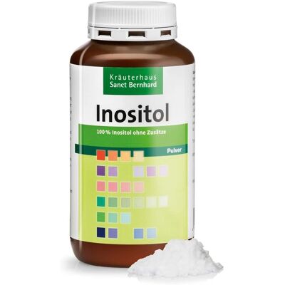 Inositol 100% Poudre - Complément alimentaire Kräuterhaus Sanct Bernhard - Publicité Inositol 100% Poudre - Complément alimentaire Kräuterhaus Sanct Bernhard - Publicité