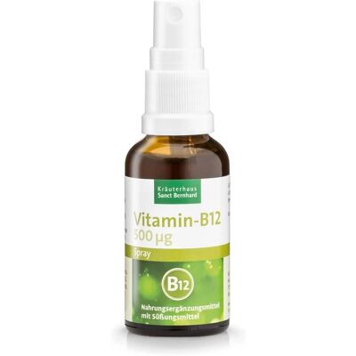 Sanct Bernhard Vitamina B12 in spray - Lampone - Integratore di vitamina Sanct Bernhard Vitamina B12 in spray - Lampone - Integratore di vitamina