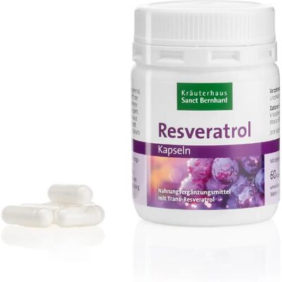 Sanct Bernhard Resveratrol - 60 capsule Sanct Bernhard Resveratrol - 60 capsule