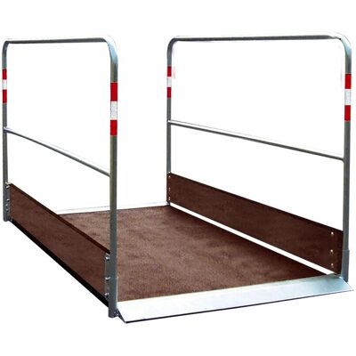 Schake GmbH Holz-Grabenbrücke 1m breit - Bauprodukt Schake GmbH Holz-Grabenbrücke 1m breit - Bauprodukt