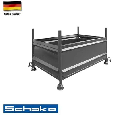 Schake - Stapelvollwandbehälter - 1,5t - 1,43x0,87x0,50m - Stackable container Schake - Stapelvollwandbehälter - 1,5t - 1,43x0,87x0,50m - Stackable container