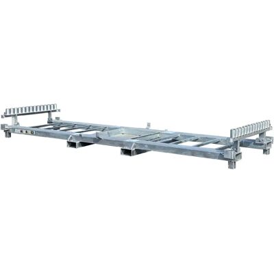 Schake Kombipalette 1,14x3,53m für 309 Bauzäune Schake Kombipalette 1,14x3,53m für 309 Bauzäune
