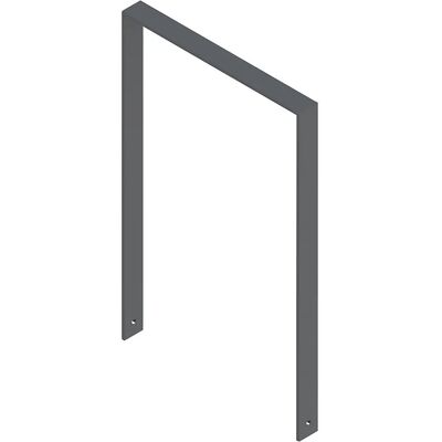 Soporte para bicicletas KaiserKraft - Acero, 750x80mm, Galvanizado en caliente - Soporte bici Soporte para bicicletas KaiserKraft - Acero, 750x80mm, Galvanizado en caliente - Soporte bici