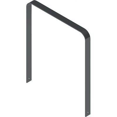 Kaiser Kraft Fahrradstützrahmen - 1000x80mm - Robuster Stahl Kaiser Kraft Fahrradstützrahmen - 1000x80mm - Robuster Stahl