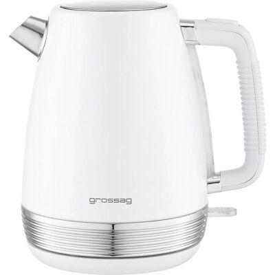 Grossag - GRO - 1.7L - Blanc - Bouilloire électrique - Publicité Grossag - GRO - 1.7L - Blanc - Bouilloire électrique - Publicité
