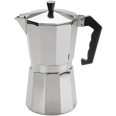 Cilio Silver Espresso Maker - 9 Koppar - Espresso Maker Cilio Silver Espresso Maker - 9 Koppar - Espresso Maker