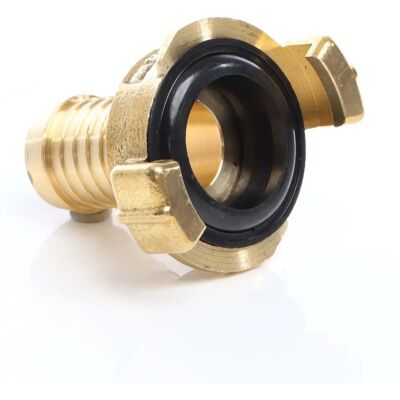 WILTEC Raccordo in ottone per tubo da giardino - Connettore rapido DN20 (3/4) - Accessori acqua WILTEC Raccordo in ottone per tubo da giardino - Connettore rapido DN20 (3/4) - Accessori acqua