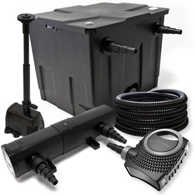 SunSun Teichfiltersatz - 12.000L, UV-Klärer 36W, 80W Pumpe SunSun Teichfiltersatz - 12.000L, UV-Klärer 36W, 80W Pumpe