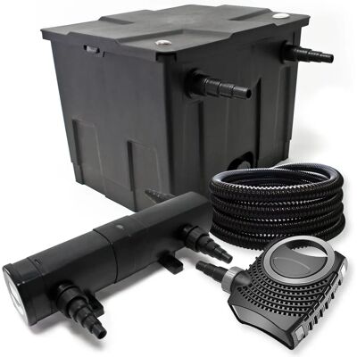 Set filtro biologico Wiltec per stagno 12000L con UVC 36W e Pompa Set filtro biologico Wiltec per stagno 12000L con UVC 36W e Pompa