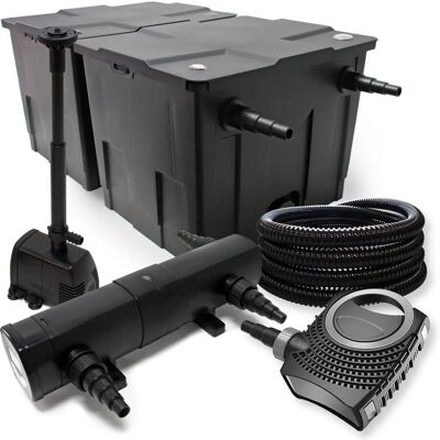 Wiltec - Teichfilter-Set 60000l mit UV-Klärer - Gartenzubehör Wiltec - Teichfilter-Set 60000l mit UV-Klärer - Gartenzubehör