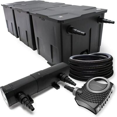 SunSun Teichfilter-Set - 90000L, UV-Klärer, 36W, 85W Pumpe SunSun Teichfilter-Set - 90000L, UV-Klärer, 36W, 85W Pumpe