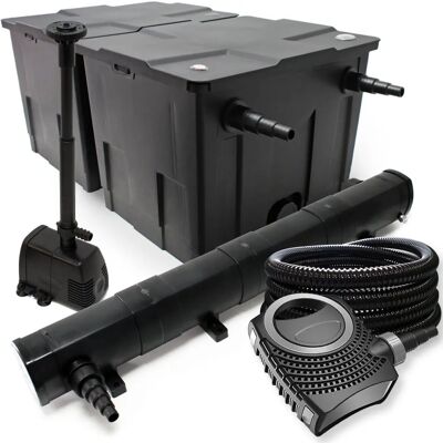 Wiltec Teichfilter-Set für 60000L mit 72W UV-Klärer - Teich & Springbrunnen Wiltec Teichfilter-Set für 60000L mit 72W UV-Klärer - Teich & Springbrunnen