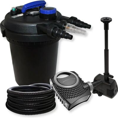 Set filtro SunSun per stagno 6000L Clarificatore UVC Pompa Tubo Set filtro SunSun per stagno 6000L Clarificatore UVC Pompa Tubo