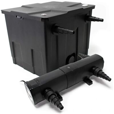 SunSun Teichfilter - 12000L mit UV-Klarer SunSun Teichfilter - 12000L mit UV-Klarer