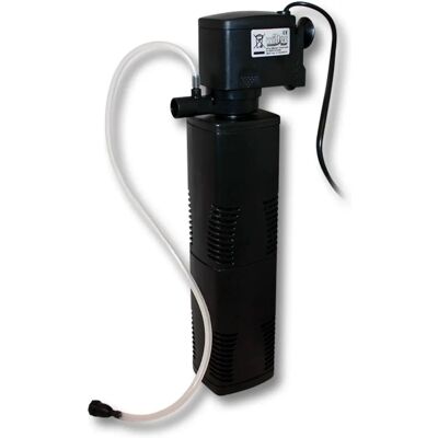 Pompa e filtro acquario Sunsun - 1000l/h, 16W, Silenziosa, Uscita regolabile Pompa e filtro acquario Sunsun - 1000l/h, 16W, Silenziosa, Uscita regolabile