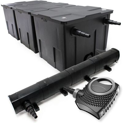 Wiltec - Set stagno: Clarificatore UV e Pompa per 90000L Wiltec - Set stagno: Clarificatore UV e Pompa per 90000L
