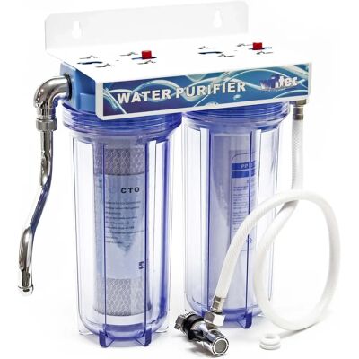 Wiltec Naturewater NW-PR102 Doppelwasserfilter - Sediment & Aktivkohle Wiltec Naturewater NW-PR102 Doppelwasserfilter - Sediment & Aktivkohle