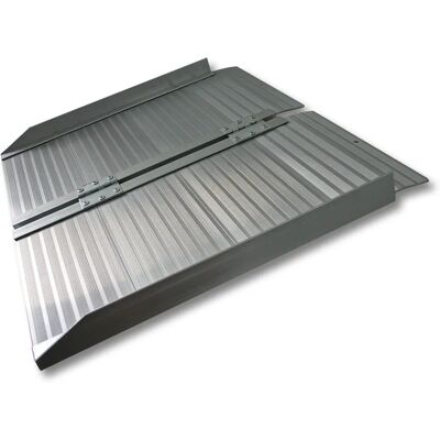 Wiltec Modell 150cm 270kg Aluminium Faltbare Rollstuhlrampe - Rampe Wiltec Modell 150cm 270kg Aluminium Faltbare Rollstuhlrampe - Rampe
