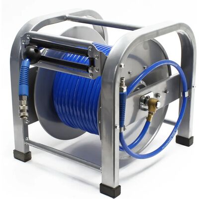 Wiltec Avvolgitubo aria compressa 30m 12bar 12,91mm - Industria/Privato Wiltec Avvolgitubo aria compressa 30m 12bar 12,91mm - Industria/Privato