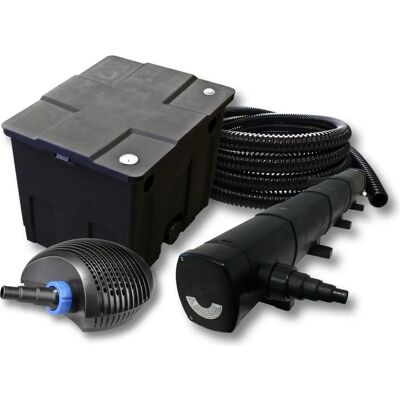 SunSun - Set de filtración para estanque 12000L - Clarificador 72W y Bomba 40W SunSun - Set de filtración para estanque 12000L - Clarificador 72W y Bomba 40W