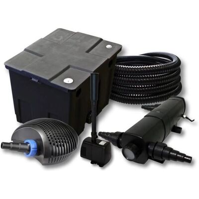 SunSun Brunnen Filter Set 12000l Teich, 24W Clarifier, 20W Pumpe, 25m Schlauch - Teichset SunSun Brunnen Filter Set 12000l Teich, 24W Clarifier, 20W Pumpe, 25m Schlauch - Teichset