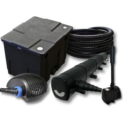 SunSun - Set de filtro para estanque 12000L - Clarificador UV 72W - Tubo 25m SunSun - Set de filtro para estanque 12000L - Clarificador UV 72W - Tubo 25m