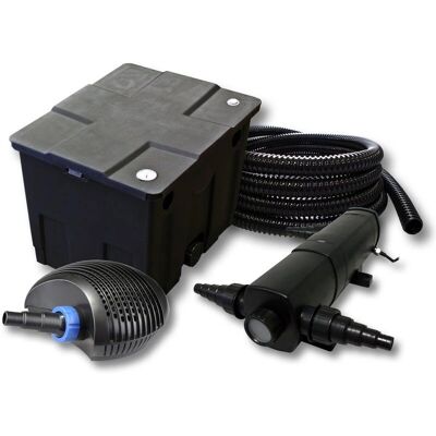 SunSun Teichfilter-Set - 12000L, 18W UVC Clarifier, 20W Pumpe - Gartenteich SunSun Teichfilter-Set - 12000L, 18W UVC Clarifier, 20W Pumpe - Gartenteich