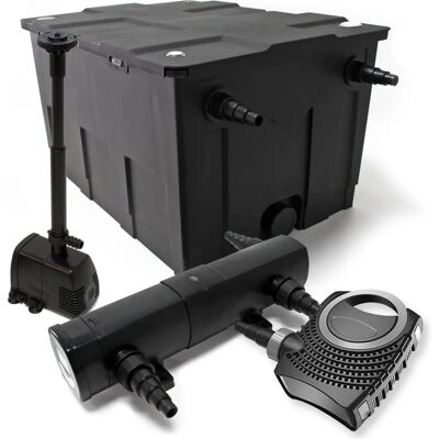 SunSun - Set de filtro para estanque: 60.000L, clarificador UV 18W, bomba 80W SunSun - Set de filtro para estanque: 60.000L, clarificador UV 18W, bomba 80W