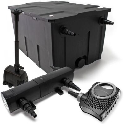SunSun Teichfilter-Set - 60.000L, UV, Eco Pumpe SunSun Teichfilter-Set - 60.000L, UV, Eco Pumpe