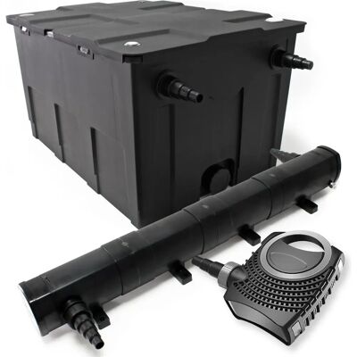 WILTEC Conjunto: Filtro biológico 60000L - Bote de estanque WILTEC Conjunto: Filtro biológico 60000L - Bote de estanque