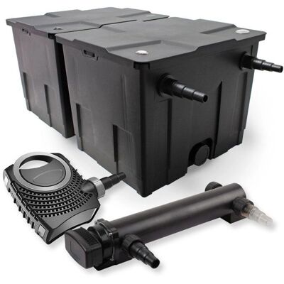 Set filtro stagno SunSun 60000L 36W UVC Clarificatore Set filtro stagno SunSun 60000L 36W UVC Clarificatore