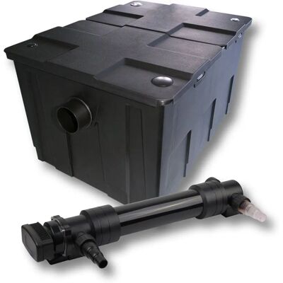 Set filtro stagno SunSun - 60.000L, clarificatore UV 36W Set filtro stagno SunSun - 60.000L, clarificatore UV 36W