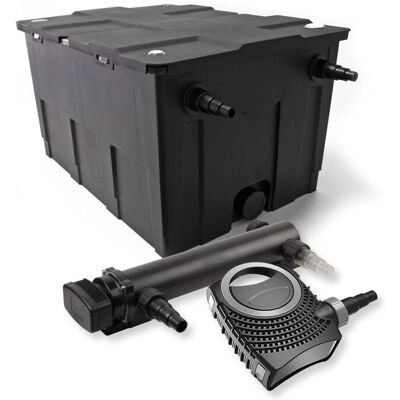 Set de filtro para estanque SunSun - 60,000L, UV 36W, Bomba 70W Set de filtro para estanque SunSun - 60,000L, UV 36W, Bomba 70W