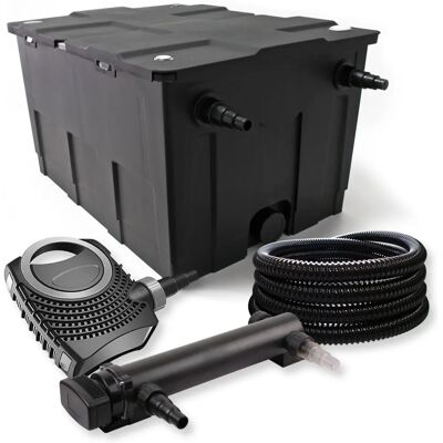 SunSun Teichfilter-Set - 60000L, 18W UVC, 70W Pumpe, 25m Schlauch SunSun Teichfilter-Set - 60000L, 18W UVC, 70W Pumpe, 25m Schlauch