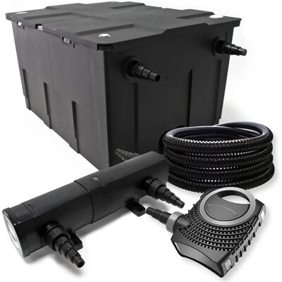 Wiltec Modelo - Set de filtro para estanque de 60000L, Clarificador UV, 36W, Accesorios de jardín Wiltec Modelo - Set de filtro para estanque de 60000L, Clarificador UV, 36W, Accesorios de jardín