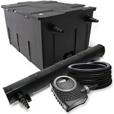 Set Filtri Lago SunSun - 60.000L, Clarificatore UV 72W, Tubo 25m Set Filtri Lago SunSun - 60.000L, Clarificatore UV 72W, Tubo 25m