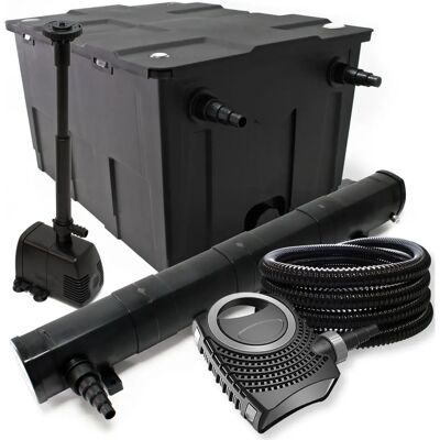 Wiltec Teichfilter-Set - 60.000L, UV-Klärer, 72W Pumpe Wiltec Teichfilter-Set - 60.000L, UV-Klärer, 72W Pumpe