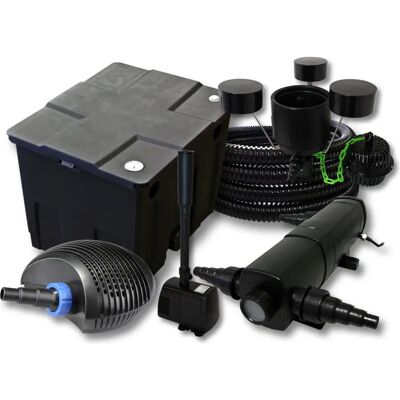 SunSun Teichfilter Set - 12000L, UV-Klarer, 40W Pumpe SunSun Teichfilter Set - 12000L, UV-Klarer, 40W Pumpe